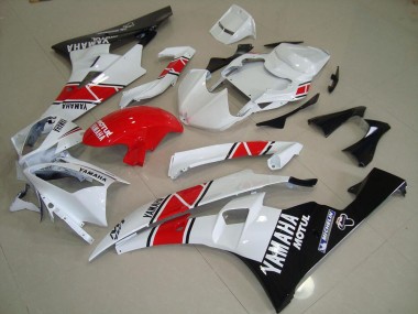 Rouge Blanc Noir Carénages Moto R6 2006-2007