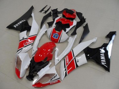 Rouge Blanc Noir Kit Carénages Motos R6 2008-2016