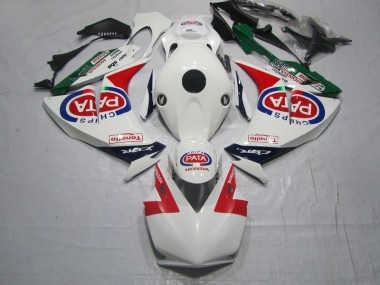 Rouge Blanc PATA Carénage Moto CBR 1000 RR 2012-2016