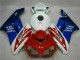 Rouge Bleu Carénage Moto CBR 1000 RR 2004-2005 Rouge Bleu Carénage Moto CBR 1000 RR 2004-2005