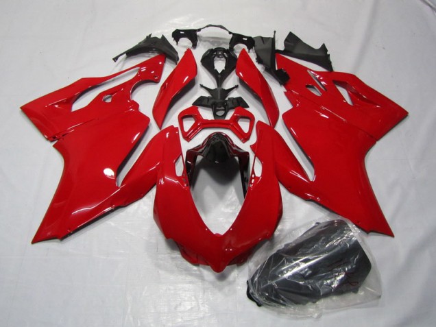 Rouge Carénage Moto Ducati 1199 2011-2014