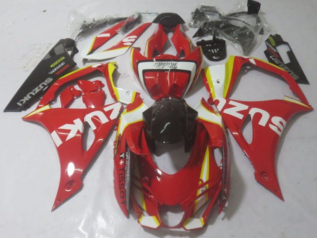 Rouge Carénage Moto GSXR 1000 2017-2023