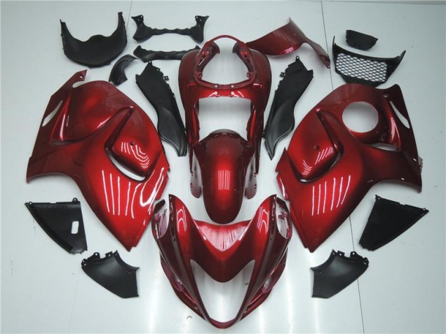 Rouge Carénage Moto GSXR 1300 Hayabusa 2008-2019