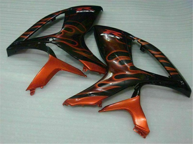 Rouge Carénage Moto GSXR 600 / 750 K6 2006-2007 Rouge Carénage Moto GSXR 600 / 750 K6 2006-2007
