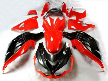 Rouge Carénage Moto ZX14R ZZR 1400 2012-2021