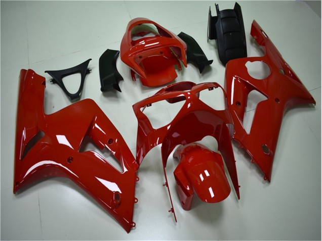 Rouge Carénage Moto ZX6R 2003-2004