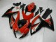 Rouge Carénages Moto GSXR 600 / 750 K6 2006-2007 Rouge Carénages Moto GSXR 600 / 750 K6 2006-2007