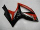 Rouge Carénages Moto GSXR 600 / 750 K6 2006-2007 Rouge Carénages Moto GSXR 600 / 750 K6 2006-2007