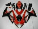 Rouge Carénages Moto GSXR 600 / 750 K6 2006-2007 Rouge Carénages Moto GSXR 600 / 750 K6 2006-2007