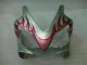 Rouge Flamme Argent Carénage Moto CBR 600 F4i 2001-2003