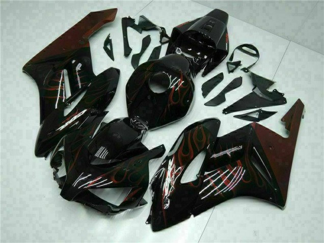 Rouge Flamme Carénage Moto CBR 1000 RR 2004-2005