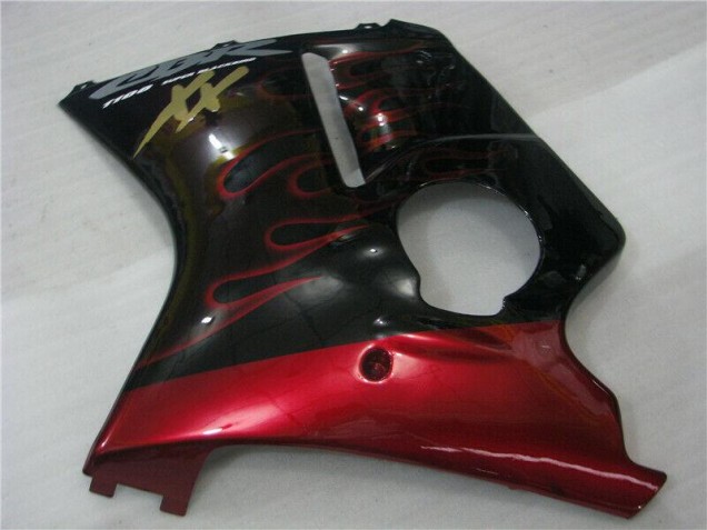 Rouge Flamme Carénage Moto CBR 1100 XX 1996-2007 Rouge Flamme Carénage Moto CBR 1100 XX 1996-2007