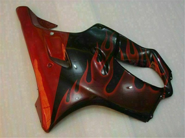 Rouge Flamme Carénage Moto CBR 600 F4i 2004-2007