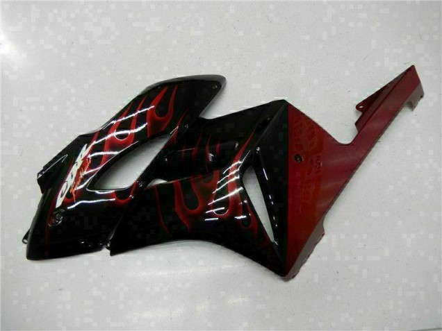 Rouge Flamme Noir Carénage Moto CBR 1000 RR 2004-2005 Rouge Flamme Noir Carénage Moto CBR 1000 RR 2004-2005