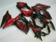 Rouge Flamme Noir Carénage Moto GSXR 1000 K9 2009-2016