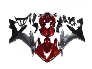 Rouge Gris Noir Carénage Moto R1 2002-2003