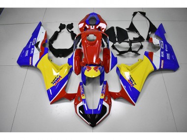 Rouge Jaune Bleu HRC Red Bull Carénage Moto CBR 1000 RR 2017-2023