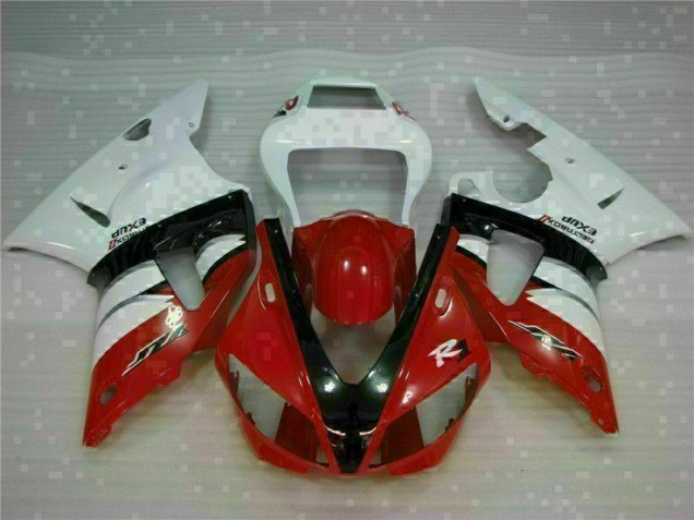 Rouge Kit Carénages Motos R1 2000-2001