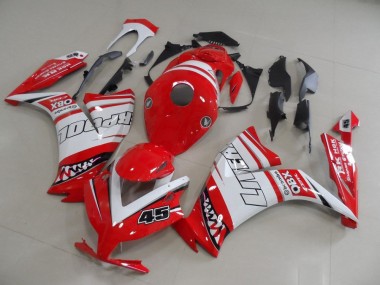 Rouge Liverpool 45 Carénage Moto CBR 1000 RR 2012-2016
