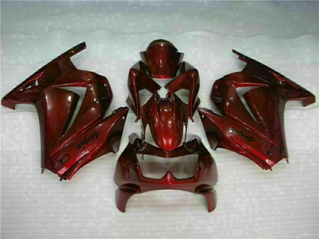Rouge Ninja Carénage Moto EX250 2008-2012