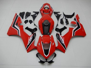 Rouge Noir Blanc Carénage Moto CBR 1000 RR 2017-2023
