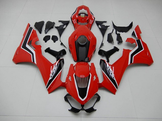 Rouge Noir Blanc Carénage Moto CBR 1000 RR 2017-2023 Rouge Noir Blanc Carénage Moto CBR 1000 RR 2017-2023