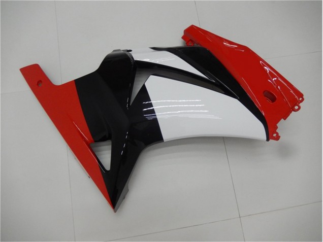 Rouge Noir Blanc Carénage Moto EX250 2008-2012 Rouge Noir Blanc Carénage Moto EX250 2008-2012