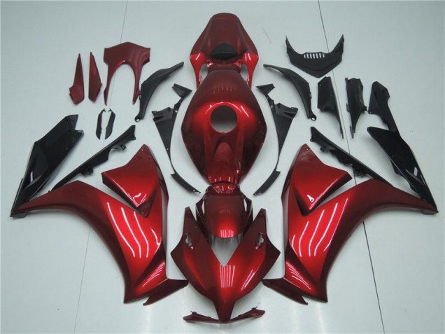 Rouge Noir Carénage Moto CBR 1000 RR 2012-2016