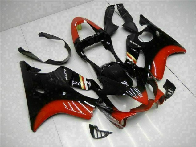 Rouge Noir Carénage Moto CBR 600 F4i 2001-2003 Rouge Noir Carénage Moto CBR 600 F4i 2001-2003