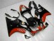 Rouge Noir Carénage Moto CBR 600 F4i 2001-2003 Rouge Noir Carénage Moto CBR 600 F4i 2001-2003