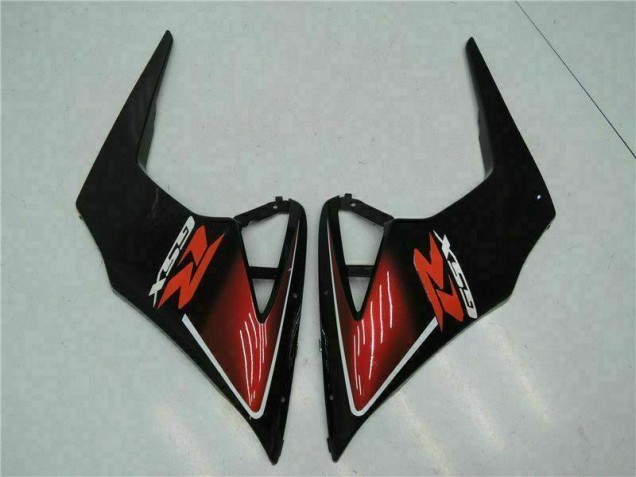 Rouge Noir Carénage Moto GSXR 1000 K5 2005-2006