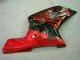 Rouge Noir Carénage Moto GSXR 600 / 750 K1 K2 K3 2001-2003