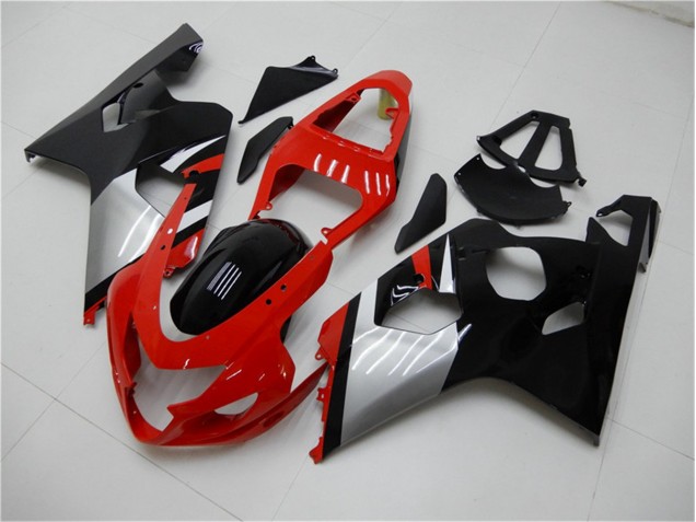 Rouge Noir Carénage Moto GSXR 600 / 750 K4 2004-2005