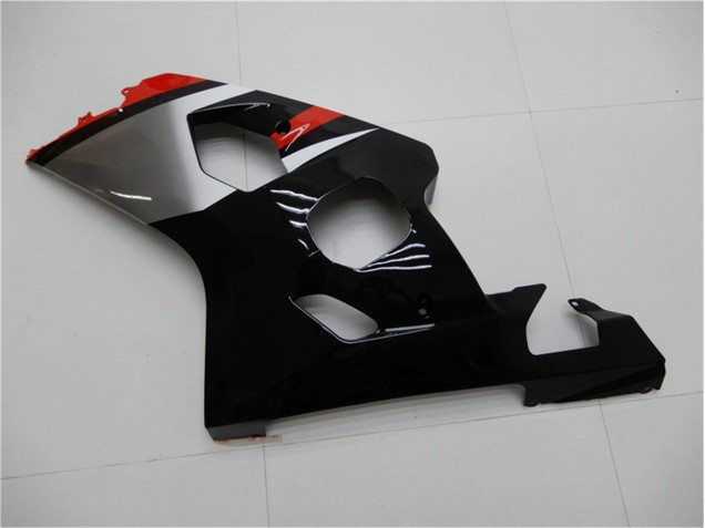 Rouge Noir Carénage Moto GSXR 600 / 750 K4 2004-2005