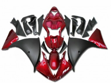 Rouge Noir Carénage Moto R1 2009-2011