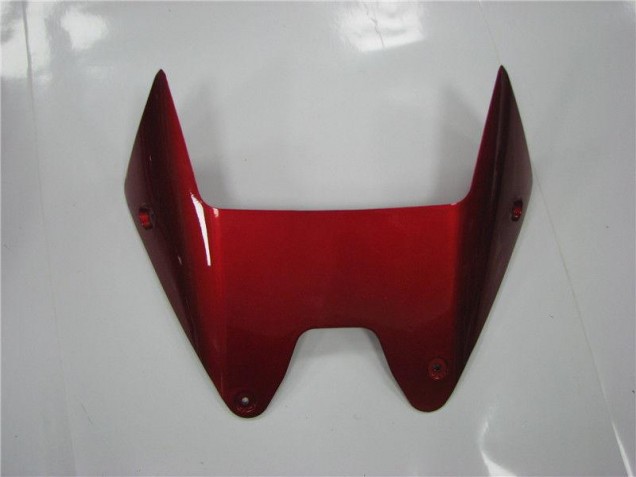 Rouge Noir Carénage Moto ZX14R ZZR 1400 2006-2011 Rouge Noir Carénage Moto ZX14R ZZR 1400 2006-2011