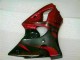 Rouge Noir Carénage Moto ZX6R 2000-2002