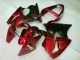 Rouge Noir Carénage Moto ZX6R 2000-2002