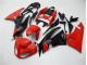 Rouge Noir Carénage Moto ZX6R 2009-2012 Rouge Noir Carénage Moto ZX6R 2009-2012