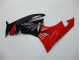 Rouge Noir Carénage Moto ZX6R 2009-2012 Rouge Noir Carénage Moto ZX6R 2009-2012