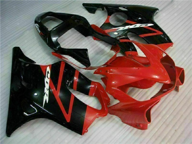 Rouge Noir Carénages Moto CBR 600 F4i 2001-2003