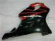 Rouge Noir Carénages Moto CBR 600 F4i 2001-2003