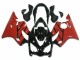 Rouge Noir Carénages Moto CBR 600 F4i 2004-2007