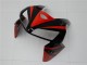 Rouge Noir Carénages Moto CBR 600 RR 2005-2006 Rouge Noir Carénages Moto CBR 600 RR 2005-2006