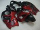 Rouge Noir Carénages Moto GSXR 1300 Hayabusa 1996-2007 Rouge Noir Carénages Moto GSXR 1300 Hayabusa 1996-2007