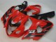 Rouge Noir Carénages Moto GSXR 600 / 750 K4 2004-2005