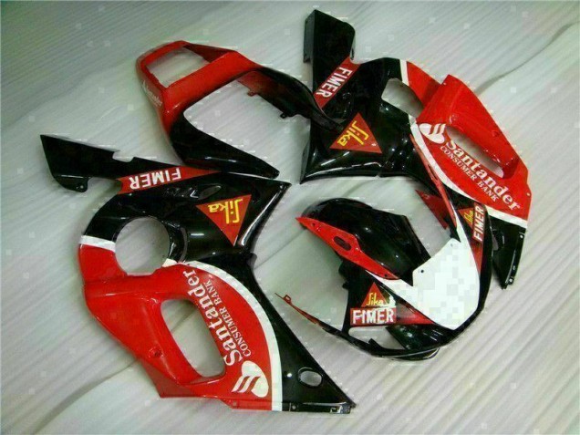 Rouge Noir Carénages Moto R6 1998-2002