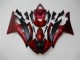 Rouge Noir Carénages Moto R6 2008-2016 Rouge Noir Carénages Moto R6 2008-2016
