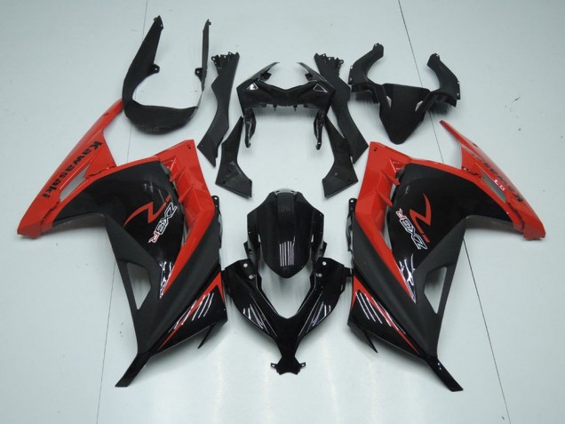 Rouge Noir Carénages Moto ZX 300R 2013-2016