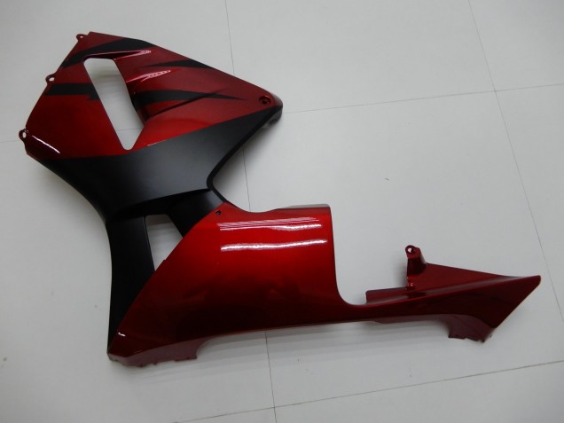 Rouge Noir Carrosserie Moto CBR 600 RR 2003-2004 Rouge Noir Carrosserie Moto CBR 600 RR 2003-2004